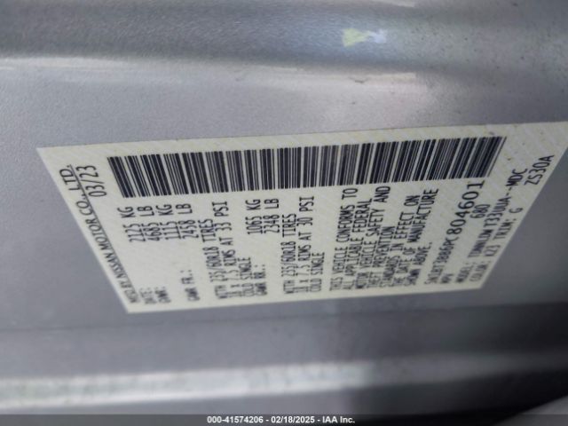 5N1BT3BB6PC804601 Nissan Rogue Sv Intelligent Awd