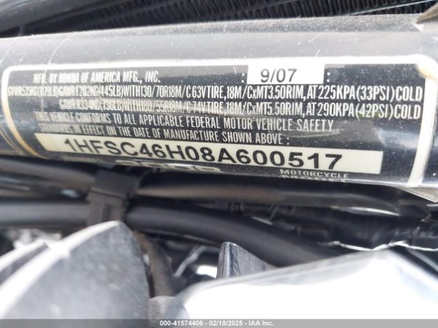 2008 HONDA VTX1800 1HFSC46H08A600517 Photo 9