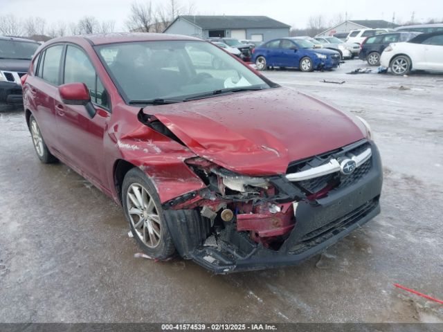 Продажа на аукционе авто 2012 Subaru Impreza 2.0i Premium, vin: JF1GPAC67CH236012, номер лота: 41574539