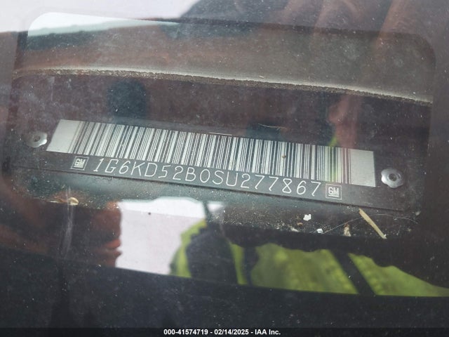 1995 CADILLAC DEVILLE 1G6KD52B0SU277867 Photo 8