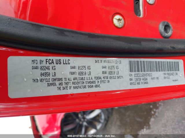 2019 DODGE CHALLENGER 2C3CDZJG2KH570912 Photo 8