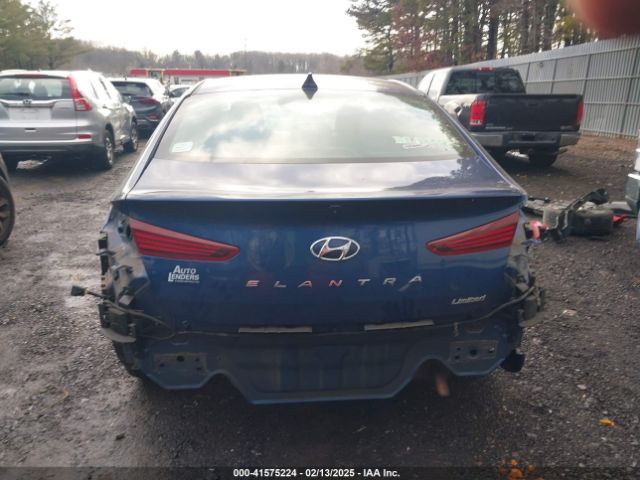 5NPD84LF0KH469001 Hyundai Elantra Limited