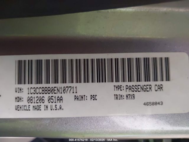 2014 CHRYSLER 200 1C3CCBBB0EN107711 Photo 8