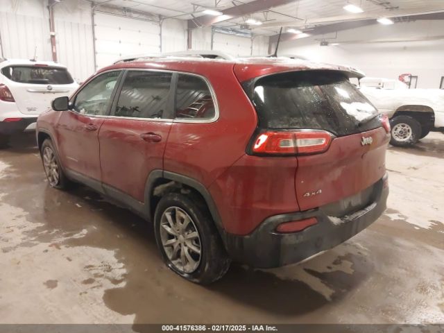1C4PJMDB3HD216220 Jeep Cherokee Limited 4x4