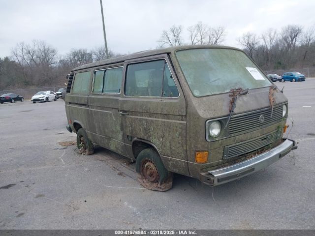 1984 VOLKSWAGEN VANAGON WV2YB0250EH054608