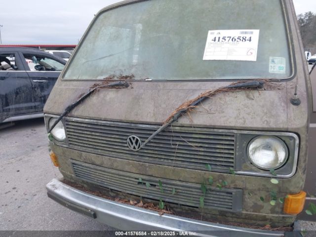 1984 VOLKSWAGEN VANAGON WV2YB0250EH054608 Photo 9