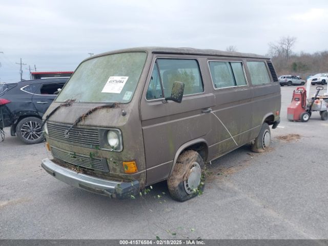 1984 VOLKSWAGEN VANAGON WV2YB0250EH054608 Photo 1