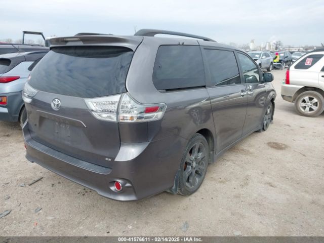 5TDXK3DC8FS652966 Toyota Sienna Se 8 Passenger