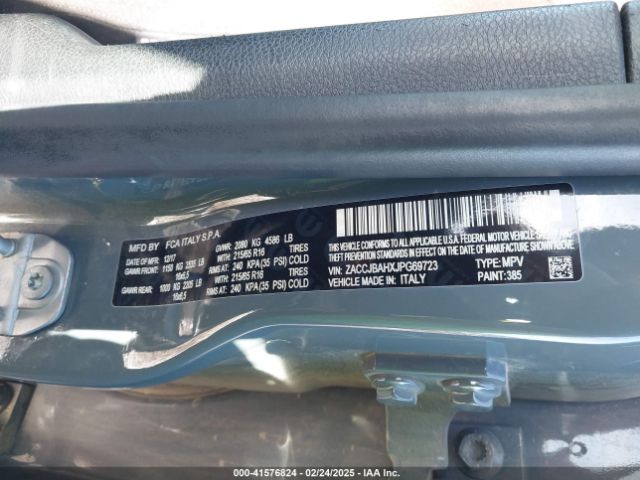 ZACCJBAHXJPG69723 Jeep Renegade Sport 4x4