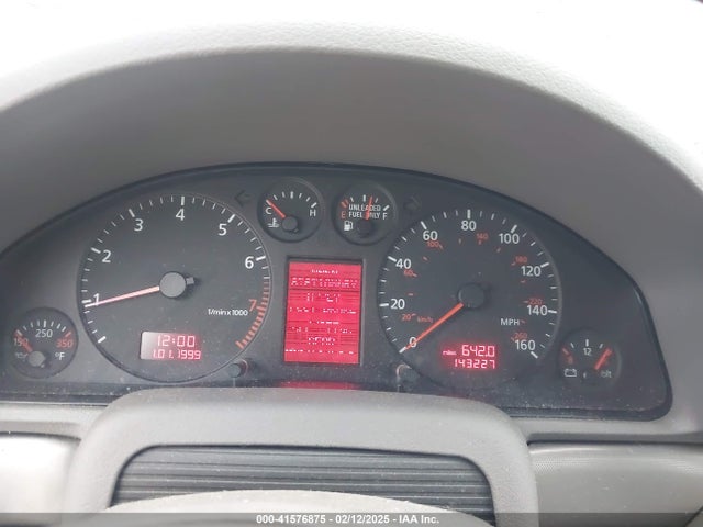 2001 AUDI A4 WAUDC68D51A132263 Photo 6