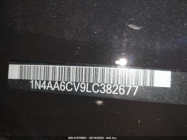 1N4AA6CV9LC382677 Nissan Maxima Sv Xtronic Cvt