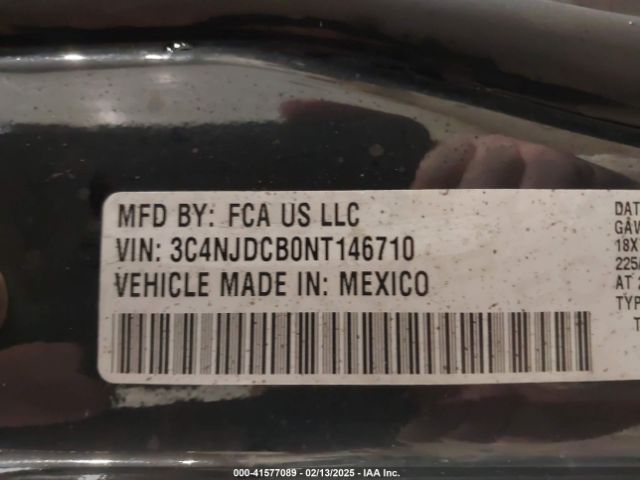 2022 JEEP COMPASS 3C4NJDCB0NT146710 Photo 8