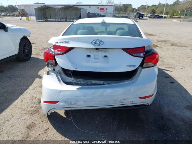 5NPDH4AE7FH570097 Hyundai Elantra Limited