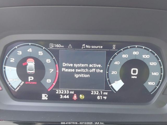 WAUG3DGY2PA025296 Audi S3 Premium Tfsi Quattro S Tronic