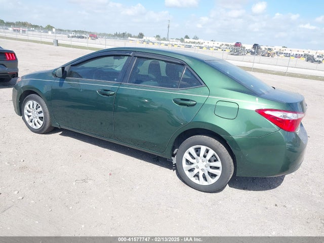 2T1BURHE1GC703852 Toyota COROLLA LE
