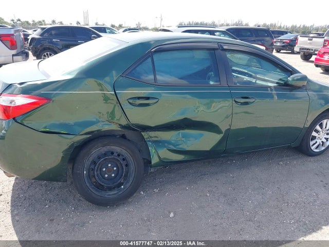2T1BURHE1GC703852 Toyota COROLLA LE