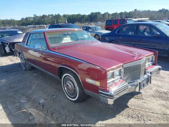 1984 CADILLAC ELDORADO 1G6AL5789EE608519