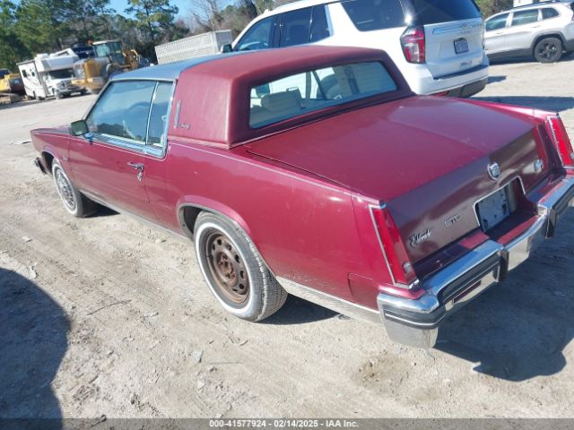 1984 CADILLAC ELDORADO 1G6AL5789EE608519 Photo 2
