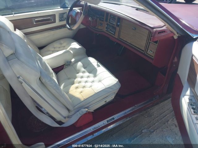 1984 CADILLAC ELDORADO 1G6AL5789EE608519 Photo 4