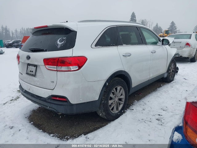 5XYPG4A52GG002722 KIA Sorento 3.3l Lx