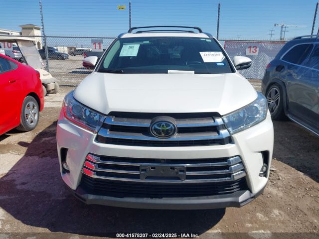 5TDDZRFH0KS969404 Toyota Highlander Limited Platinum