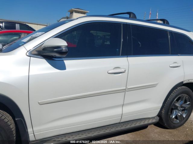 5TDDZRFH0KS969404 Toyota Highlander Limited Platinum