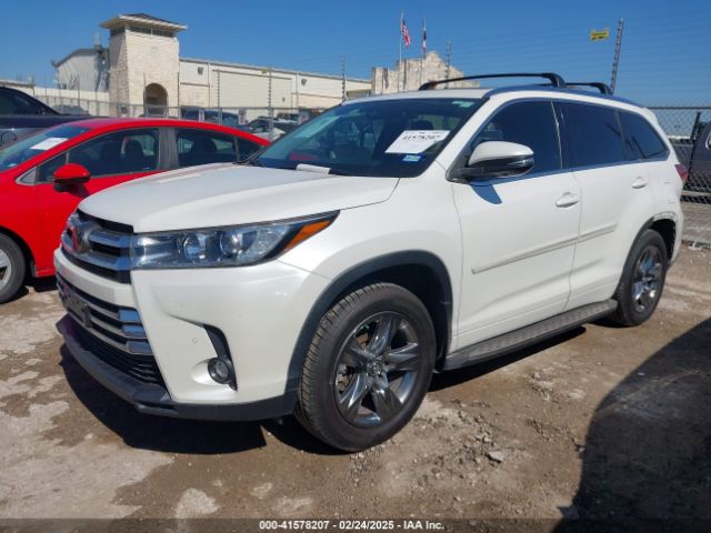 5TDDZRFH0KS969404 Toyota Highlander Limited Platinum