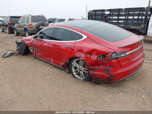 2013 TESLA MODEL S 5YJSA1DPXDFP16186 Photo 2