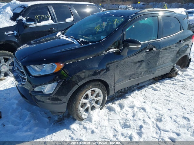MAJ6S3GL1KC278290 Ford Ecosport Se