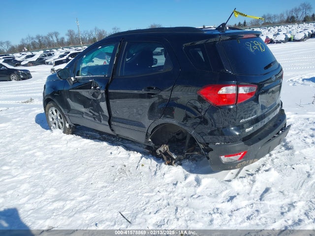 MAJ6S3GL1KC278290 Ford Ecosport Se