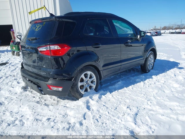 MAJ6S3GL1KC278290 Ford Ecosport Se
