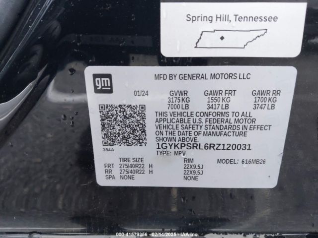 2024 CADILLAC LYRIQ 1GYKPSRL6RZ120031 Photo 8