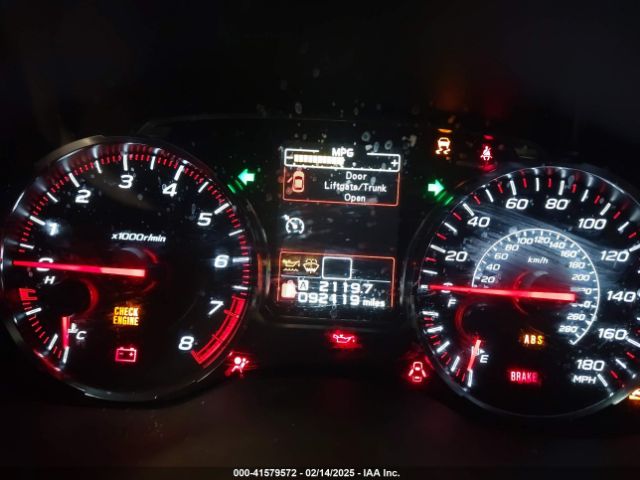 JF1VA1A61J9823695 Subaru WRX