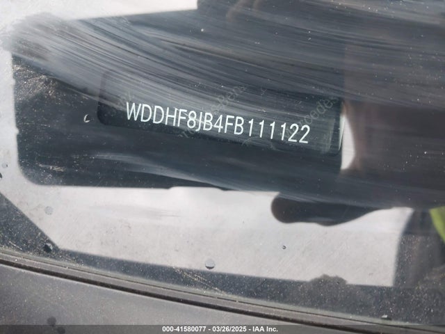 41580077 :رقم المزاد ، WDDHF8JB4FB111122 vin ، 2015 Mercedes-benz E 350 4matic مزاد بيع