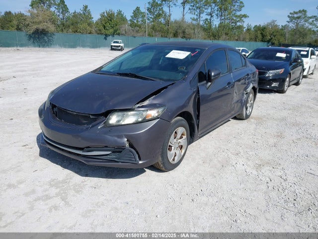 Honda Civic Lx 2014 19XFB2F59EE064054 Image 2