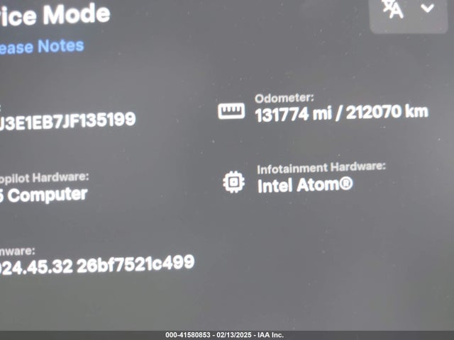 2018 TESLA MODEL 3 5YJ3E1EB7JF135199 Photo 6