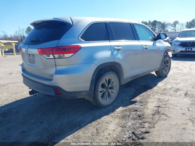 5TDBZRFH5KS942982 Toyota Highlander Le