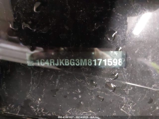 1C4RJKBG3M8171598 Jeep Grand Cherokee L Limited 4x4