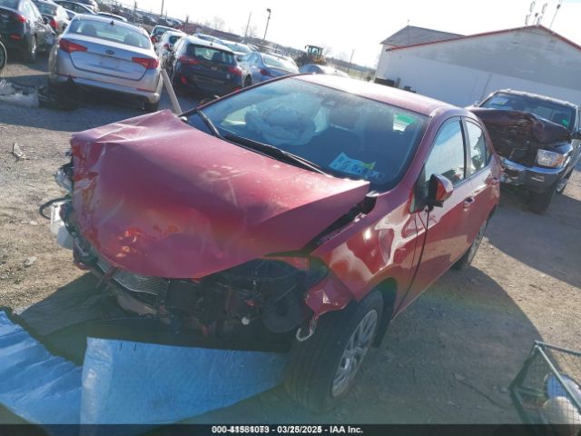 2T1BURHE5KC176066 Toyota COROLLA LE