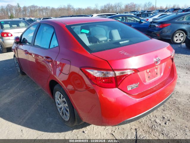 2T1BURHE5KC176066 Toyota COROLLA LE