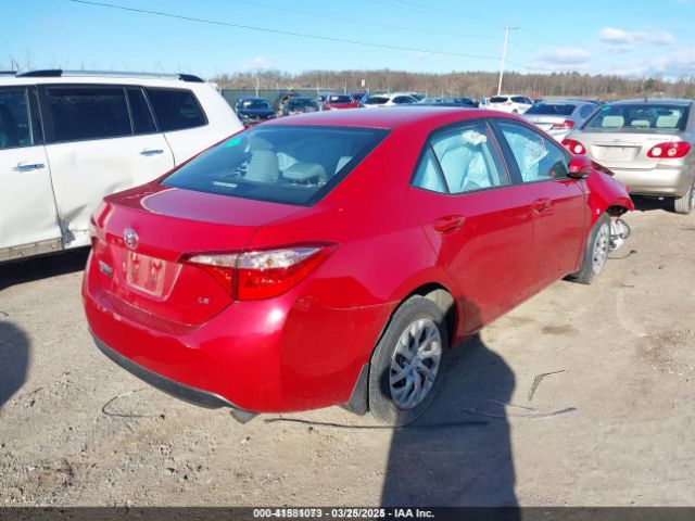 2T1BURHE5KC176066 Toyota COROLLA LE
