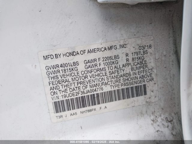 19UDE2F36JA004776 Acura Ilx Acurawatch Plus Package