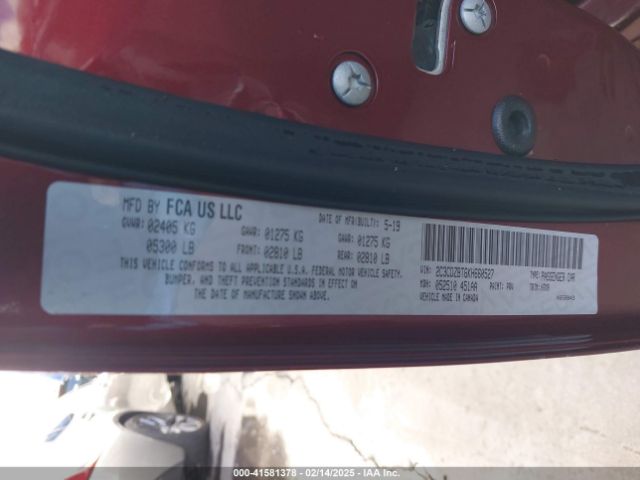 2C3CDZBT6KH660527 Dodge Challenger R/t