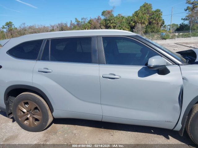 5TDABRCH6PS570094 Toyota Highlander Hybrid Xle Bronze