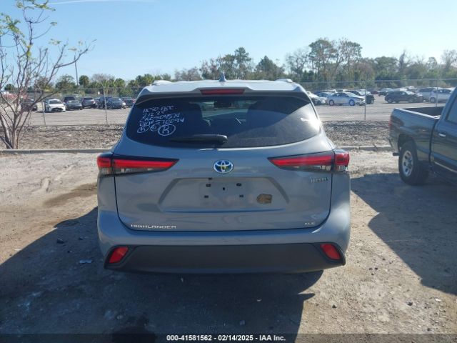 5TDABRCH6PS570094 Toyota Highlander Hybrid Xle Bronze