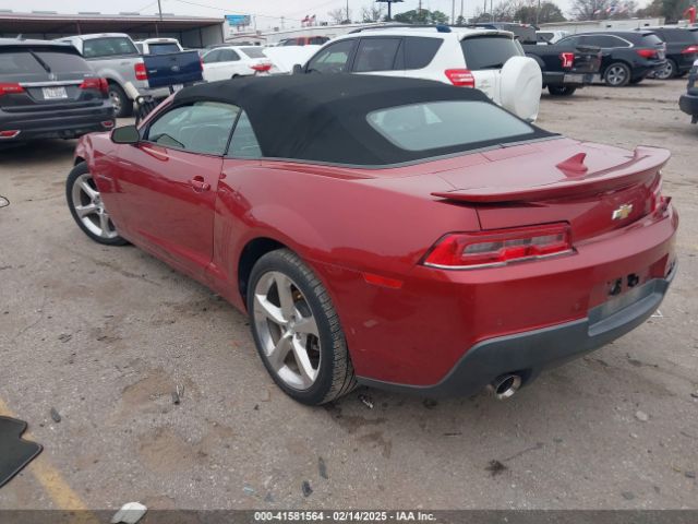 2G1FC3D31E9204190 Chevrolet Camaro 2lt