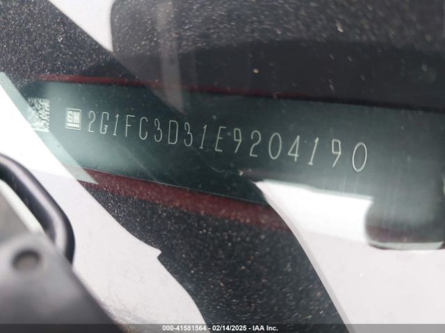2G1FC3D31E9204190 Chevrolet Camaro 2lt