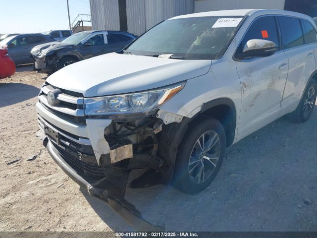 5TDZZRFH2JS245962 Toyota Highlander Le Plus