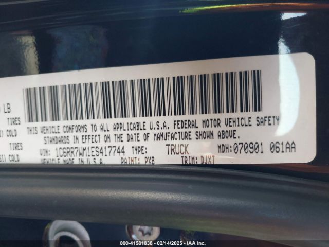 1C6RR7WM1ES417744 RAM 1500 Longhorn