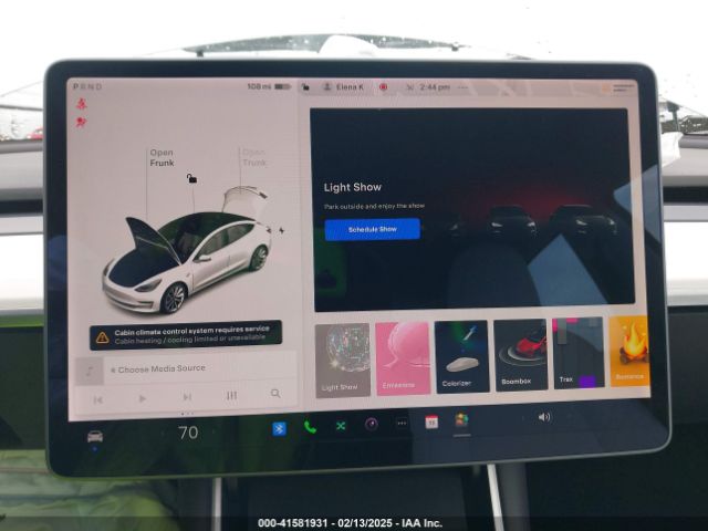 5YJ3E1EA0LF741311 Tesla Model 3 Standard Range Plus Rear-wheel Drive/standard Range Rear-wheel Drive